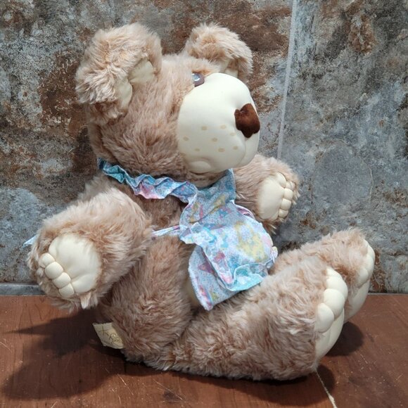 Xavier Roberts Teddy Bear 1983 1984 Furskins Plush 22” Cabbage Patch - Picture 10 of 14